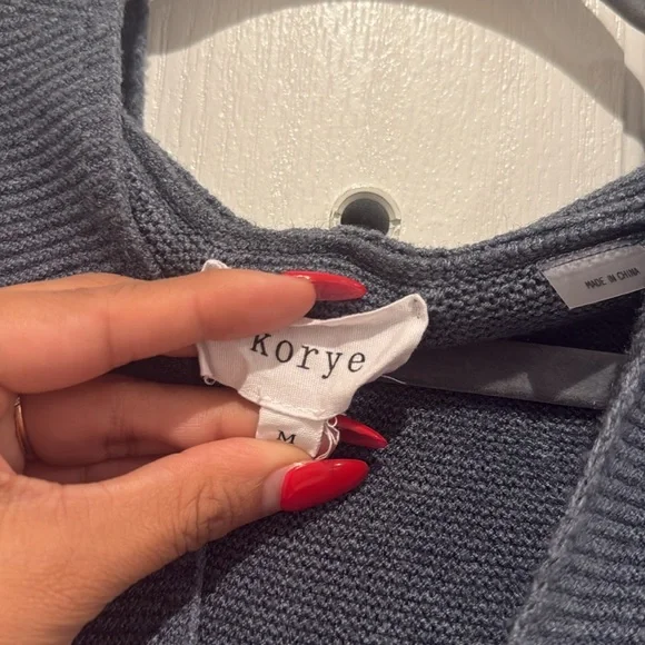 Korye women’s knit hoodie - Picture 5 of 7